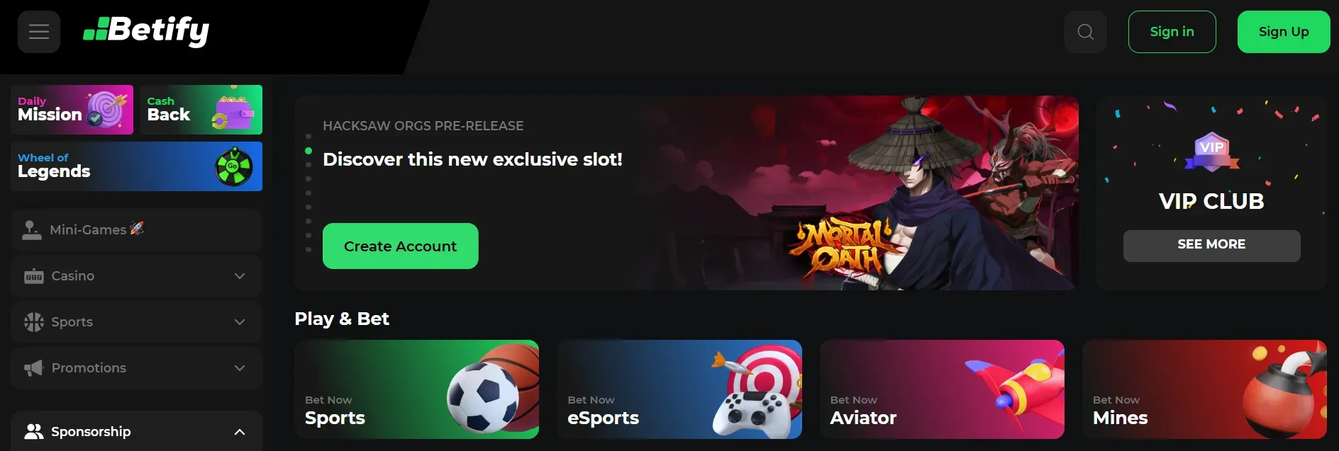 Betify Casino Betify Casino