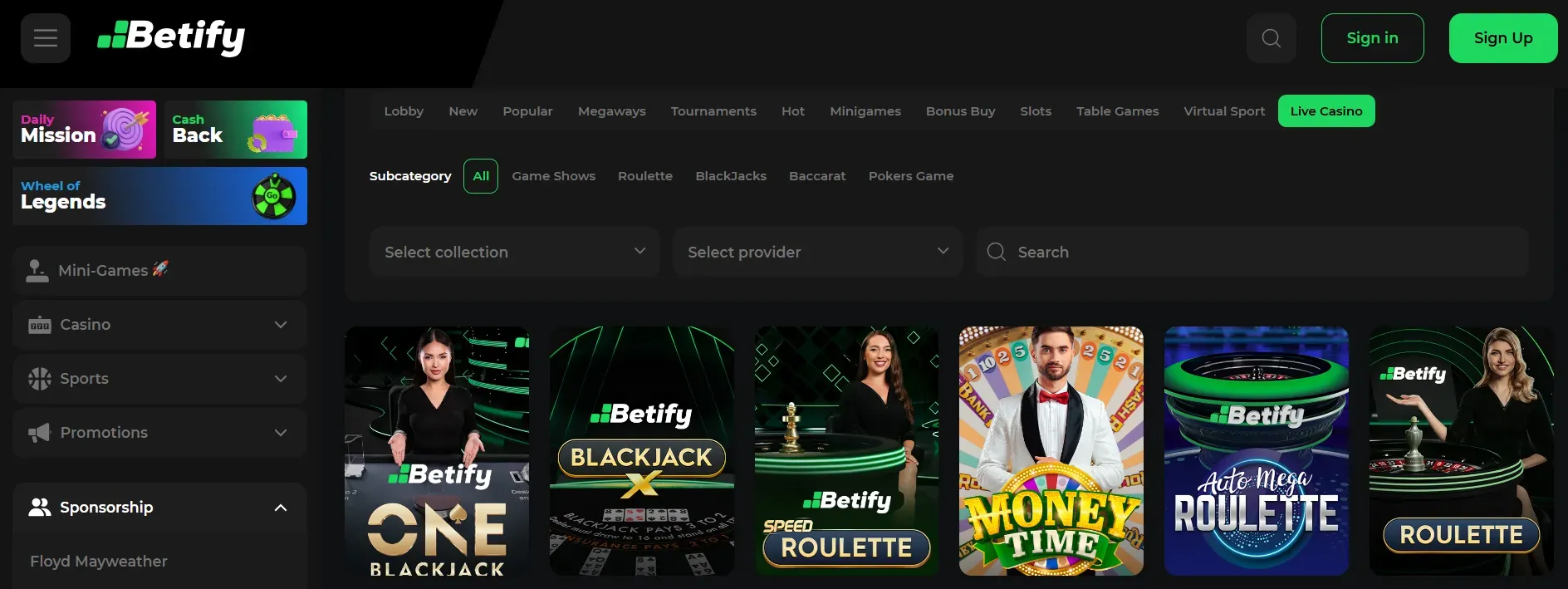 Betify Casino